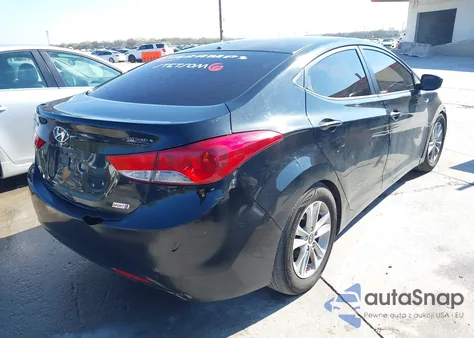 2011 Hyundai Elantra Gls from USA, damaged, VIN 5NPDH4AE4BH020334